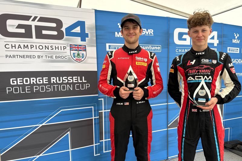 Hilton and Nolan enter George Russell Pole Position Cup battle