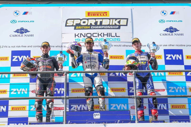 Pirelli British Sportbike Championship: Durham pips Davidson and McCabe after hard-fought scrap