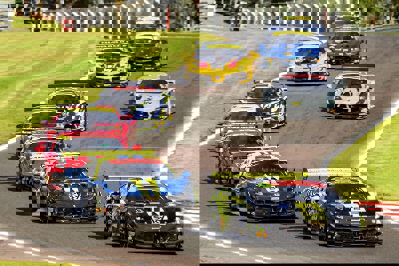 Ferrari Challenge UK storms into Oulton Park this Friday and Saturday