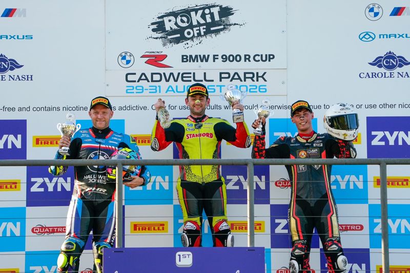 ROKiT OFF BMW F 900 R Cup: Victory for Varey as Burrell boosts points lead