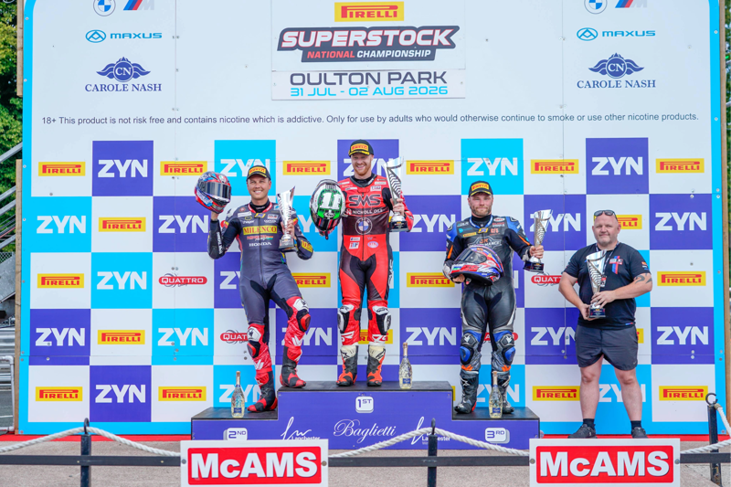 Pirelli National Superstock Championship: Allingham claims win number seven as poleman Swann crashes