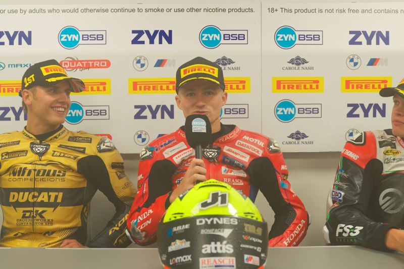 VIDEO: ZYN BSB Race 3 podium reactions from the season finale