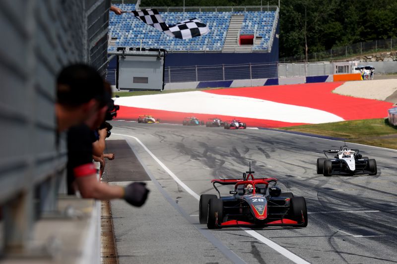 Bedrin battles to GB3 victory in Red Bull Ring race one thriller