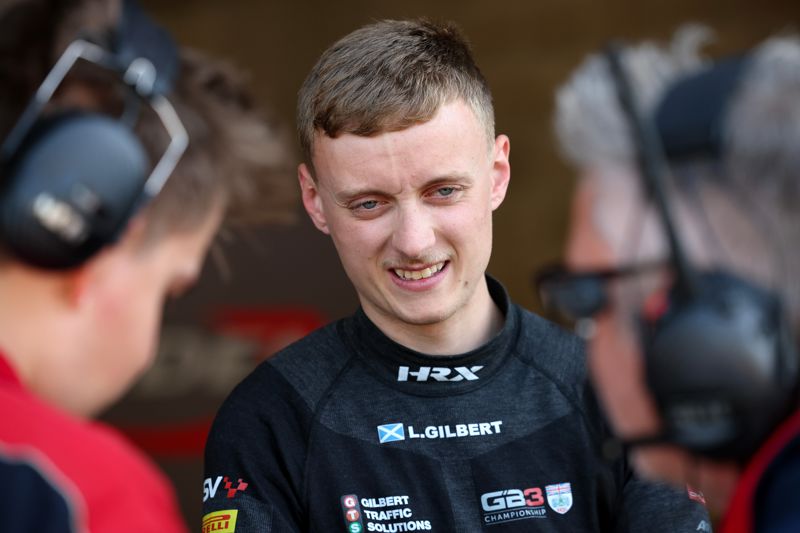 Karting graduate Gilbert "over the moon" with GB3 progress Karting graduate Gilbert "over the moon" with GB3 progress