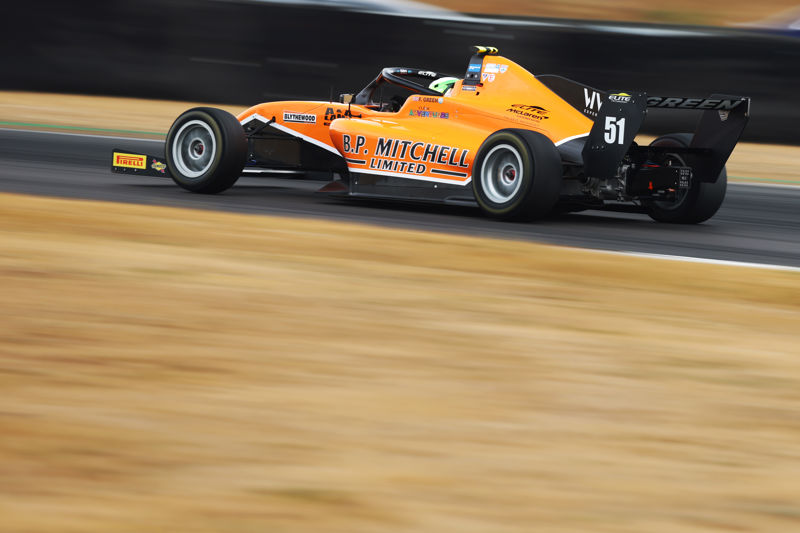 Green and O'Grady share GB4 poles after sensational Snetterton qualifying scrap