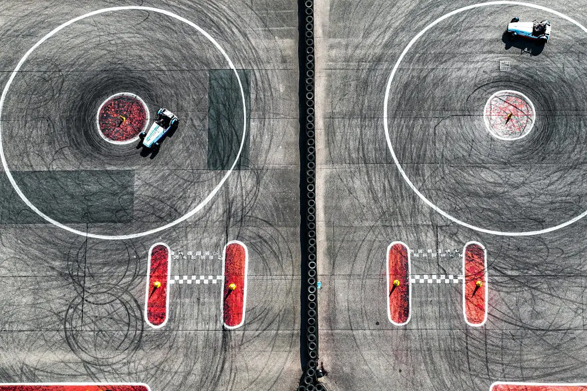Car donut races
