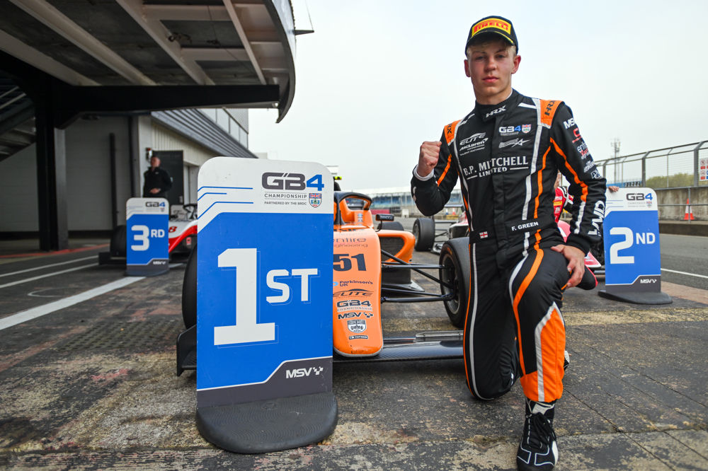 Green triumphs again in truncated second Silverstone race 