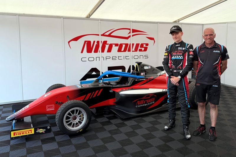 Jamie Leverton switches to Nitrous Competitions ADM Racing for remainder of 2026 GB4 season Jamie Leverton switches to Nitrous Competitions ADM Racing for remainder of 2026 GB4 season