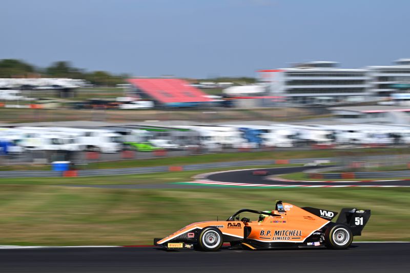 Title contender Fred Green sweeps to double GB4 pole at Brands Hatch
