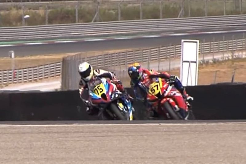 ESBK Race 2: Palomera holds off charging Lopes for thrilling victory at Circuito de Navarra ESBK Race 2: Palomera holds off charging Lopes for thrilling victory at Circuito de Navarra