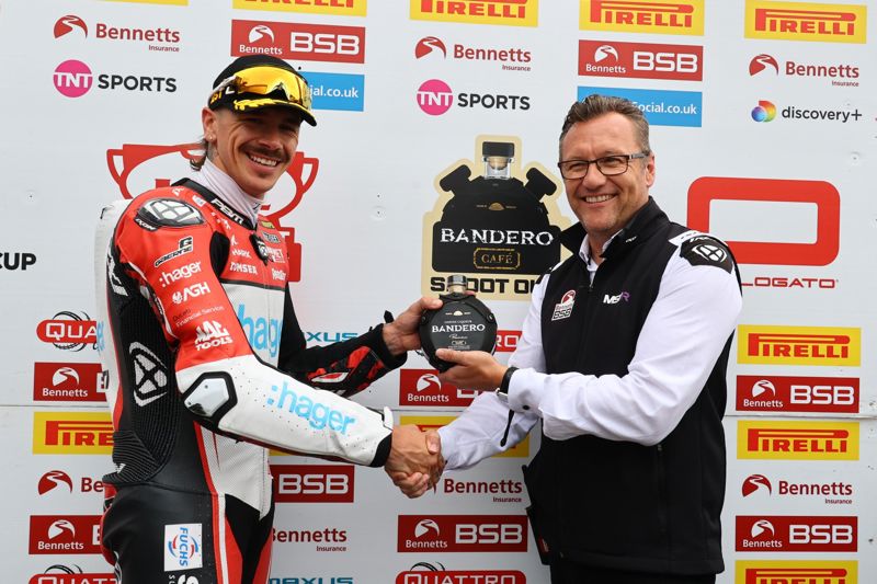 Redding obliterates Donington Park record to claim Omologato Pole Position