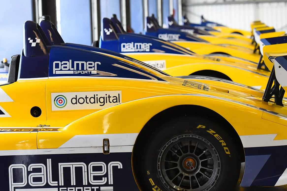 Dotdigital logo on the Palmer JP-LM for a corporate event