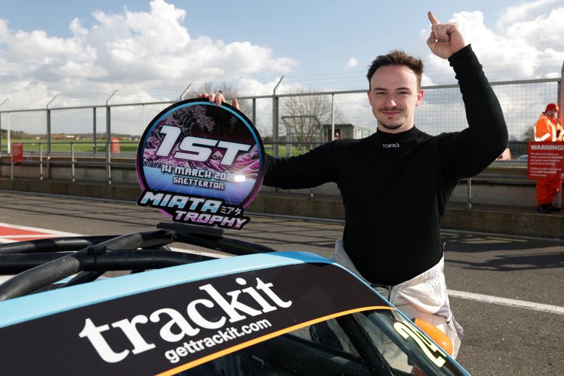 Double Delight for James Cossins at season opener!