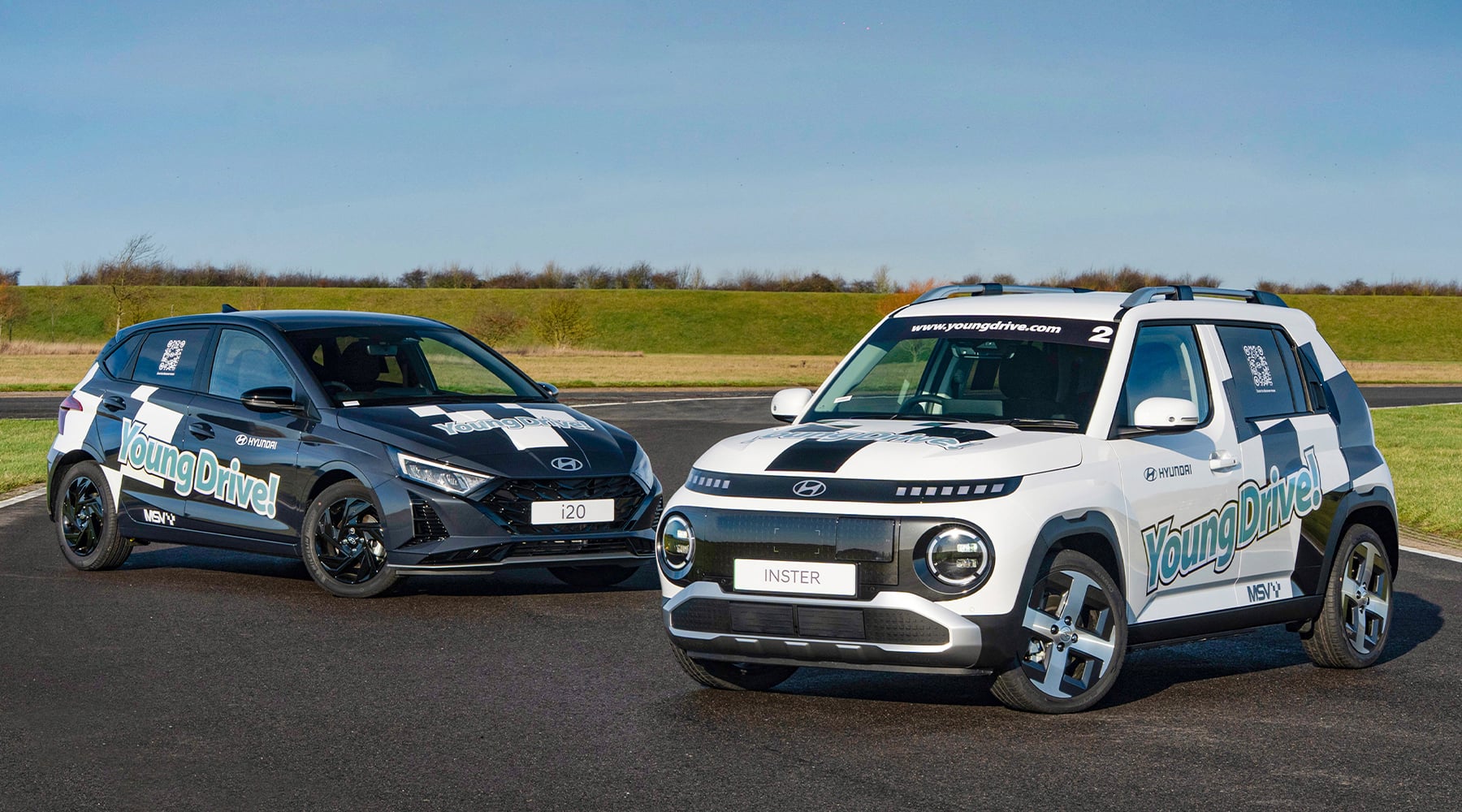 Hyundai INSTER and Hyundai i20 Black Line