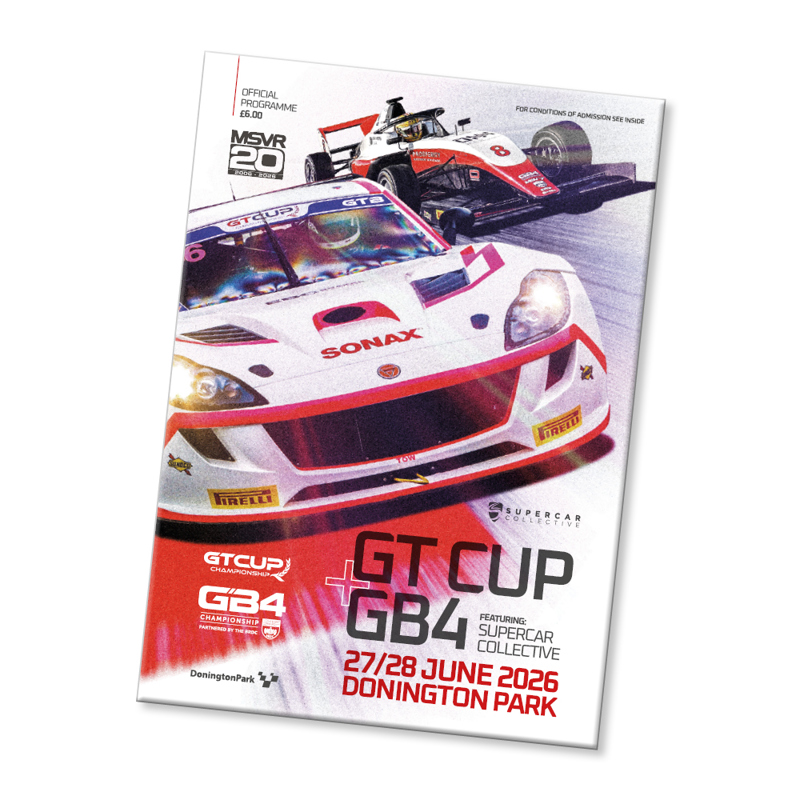 GT Cup & GB4 Donington Park June 2026