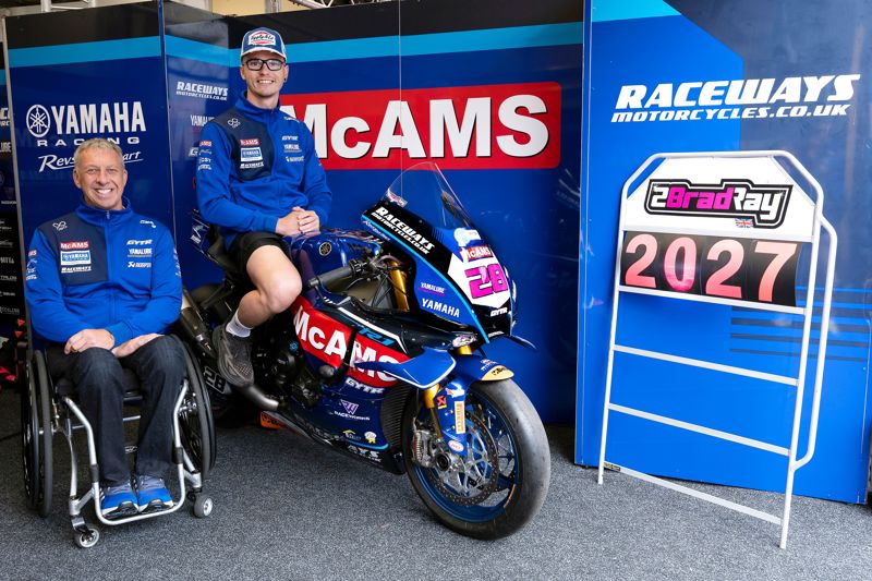Ray and McAMS Yamaha to continue partnership into 2027 