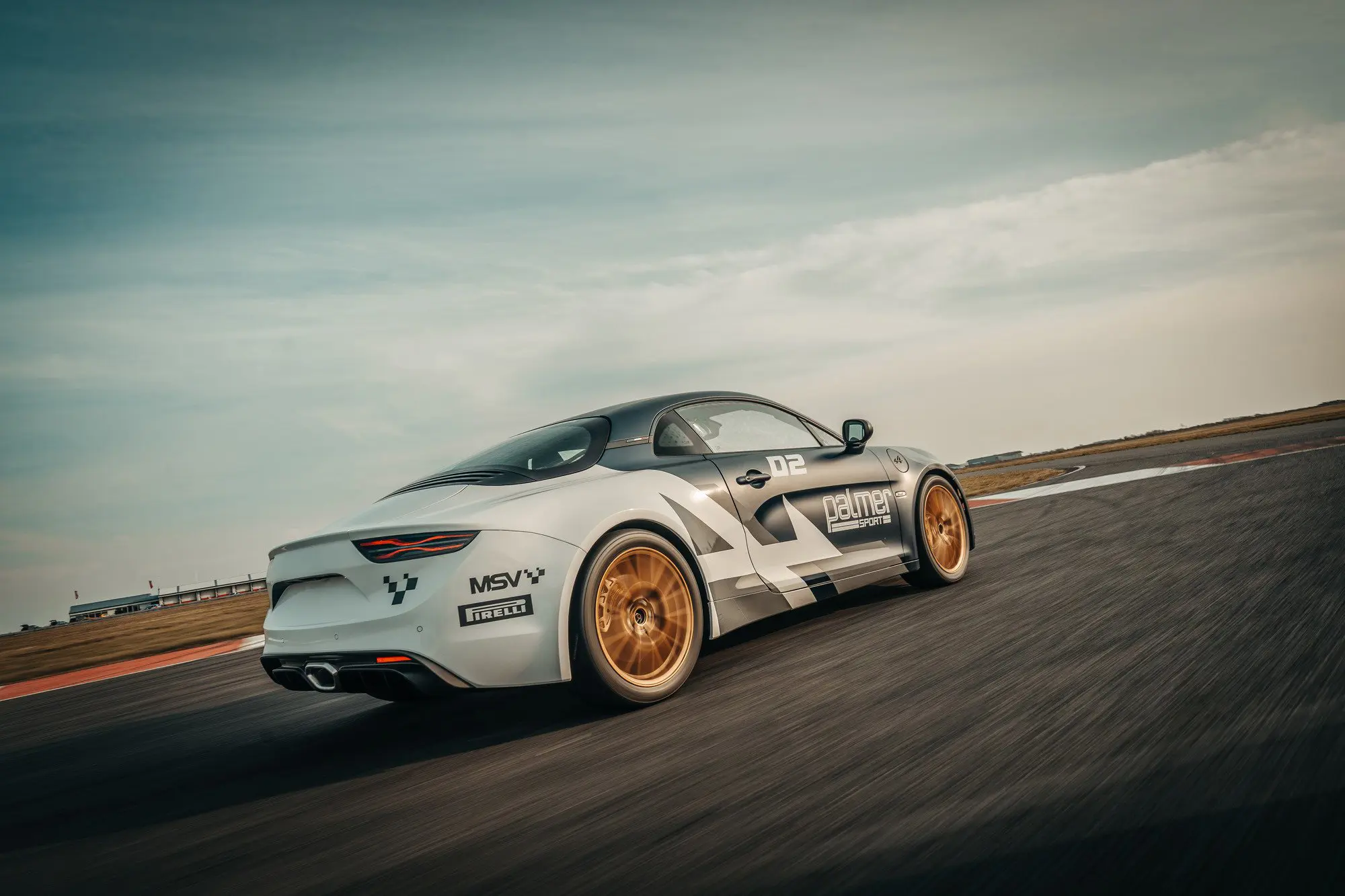 Alpine A110 S side view