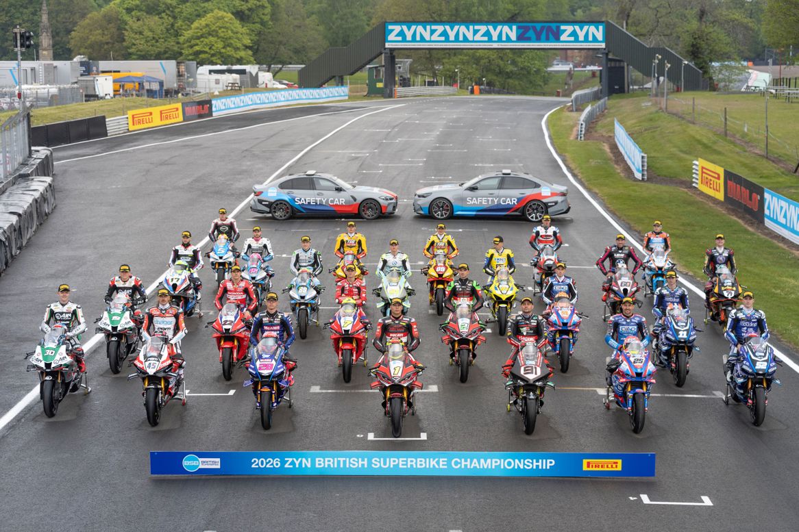 30 years and counting of drama: Get set for the ZYN British Superbike Championship with the 2026 entry list