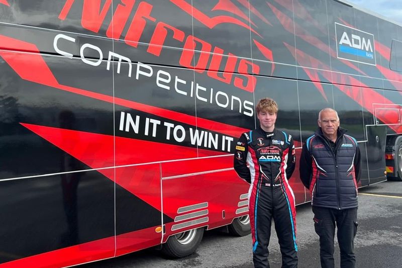 Nitrous Competitions ADM Racing confirms Junior Academy graduate Archie Pearce for GB4 Winter Series