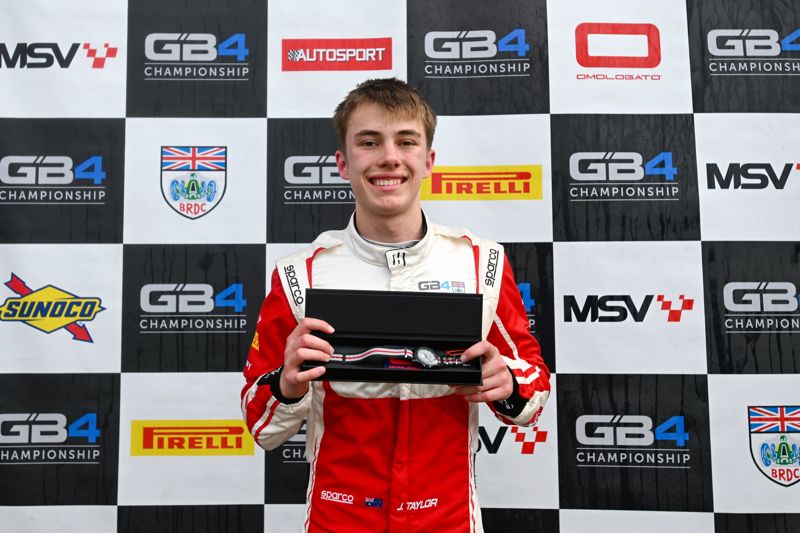 Taylor on time to claim Omologato One to Watch Award