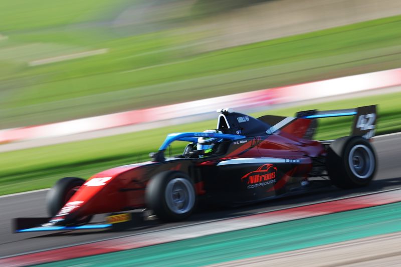 Hilton goes even quicker to top second day of Donington Park GB4 test