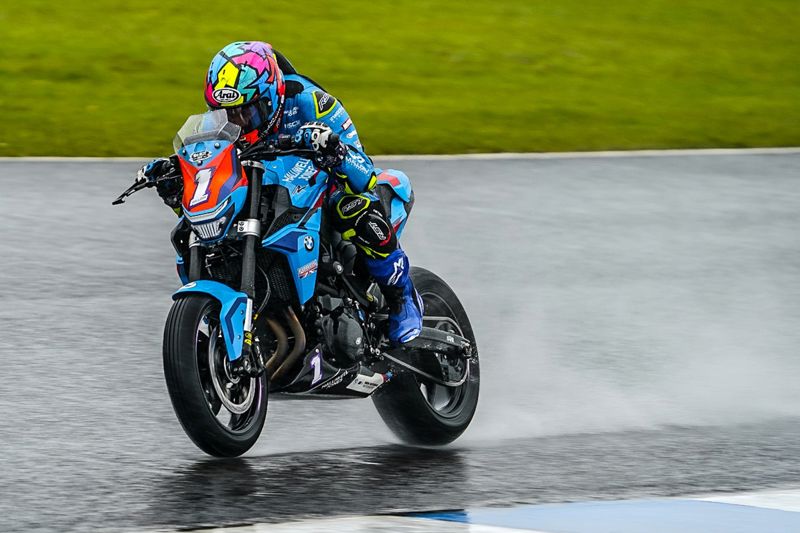 ROKiT OFF BMW F 900 R Cup: Burrell stays on top to lead combined practice times