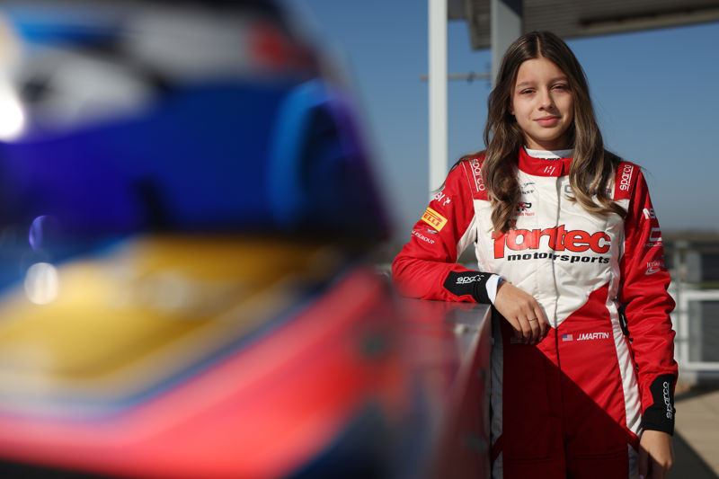 Jordyn Martin von GB4 für den F1-Academy-Rookie-Test auf dem Circuito de Navarra ausgewählt