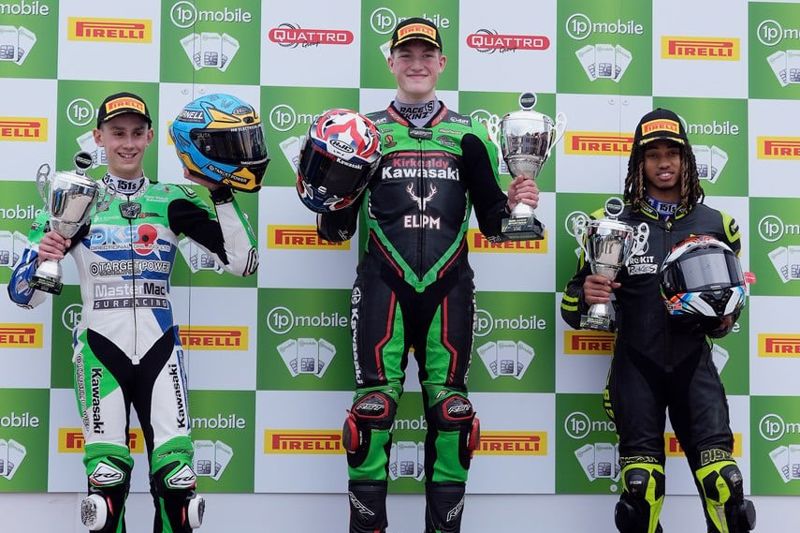 1pMobile National Junior Sportbike Championship: Mackenzie continues perfect run to double up in Race Two