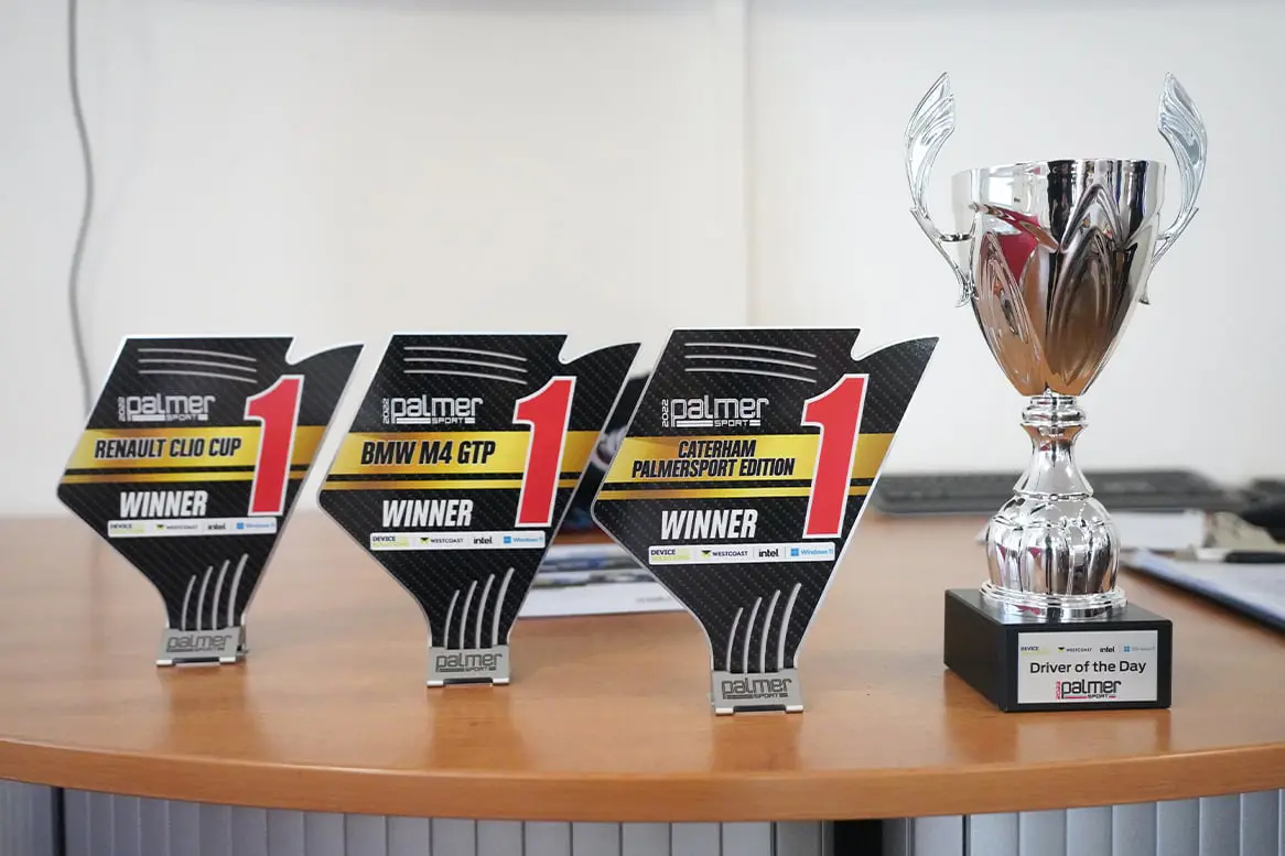 PalmerSport winners trophies