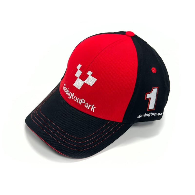 Baseball Cap - Red & Black