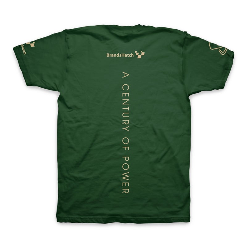 Limited Edition Brands Hatch Century of Power T Shirt - Green