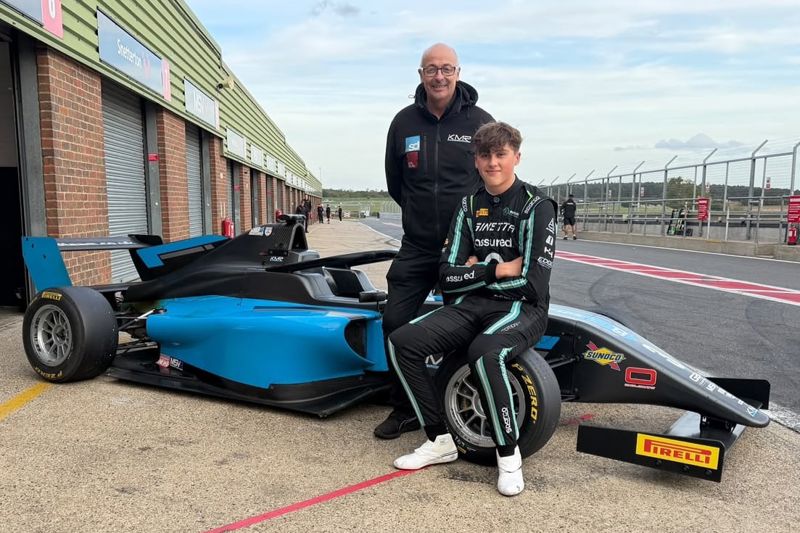 Dominant Ginetta Junior champion Lewis Goff joins GB4 record breakers KMR Sport for Winter Series