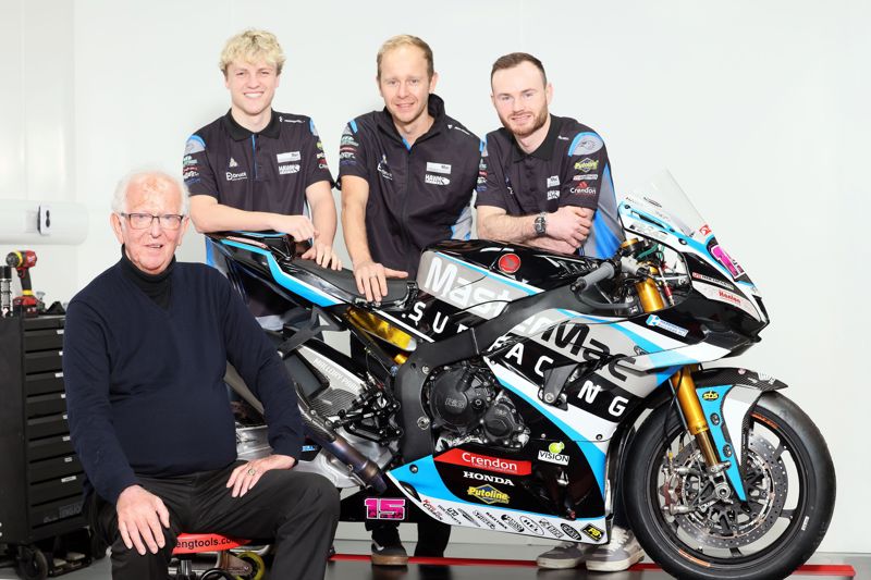 MasterMac Honda reveal new line-up: Supersport champion Rhys Irwin and Eugene McManus set for Superbike debut