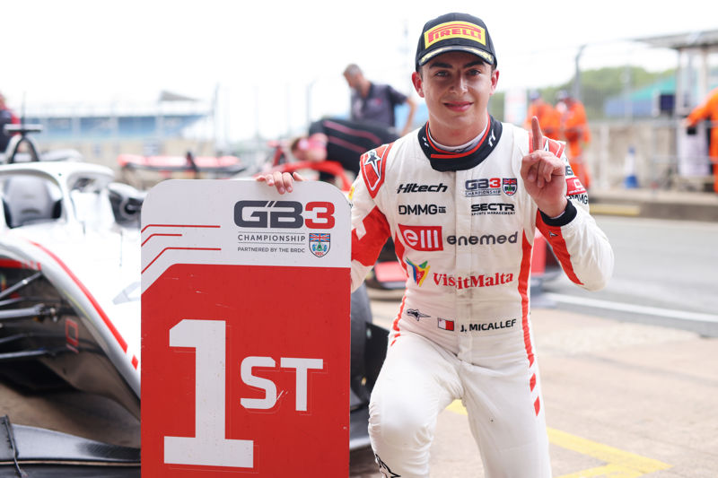 Maltese pride for Silverstone race winner Micallef Maltese pride for Silverstone race winner Micallef